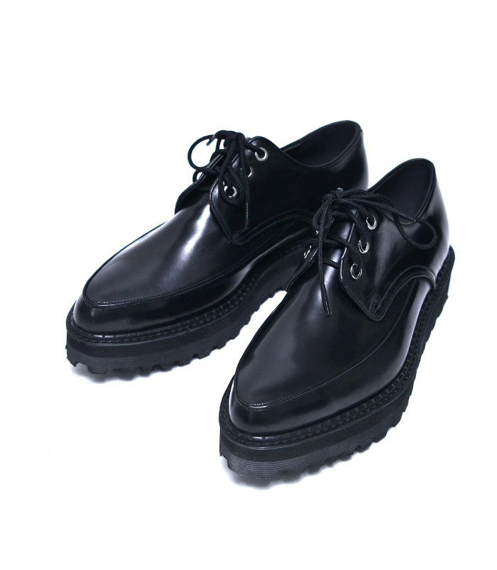 Black Creepers Autumn Oxfords Shoes Real Leather Men HARAJUKU Style Footwear Genuine Leather 